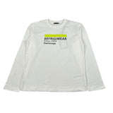 Refrigiwear Shirt Girocollo tinta unita con Stampa Bianco per Bambino R1081W25X BIANCO REFRIGIWEAR 