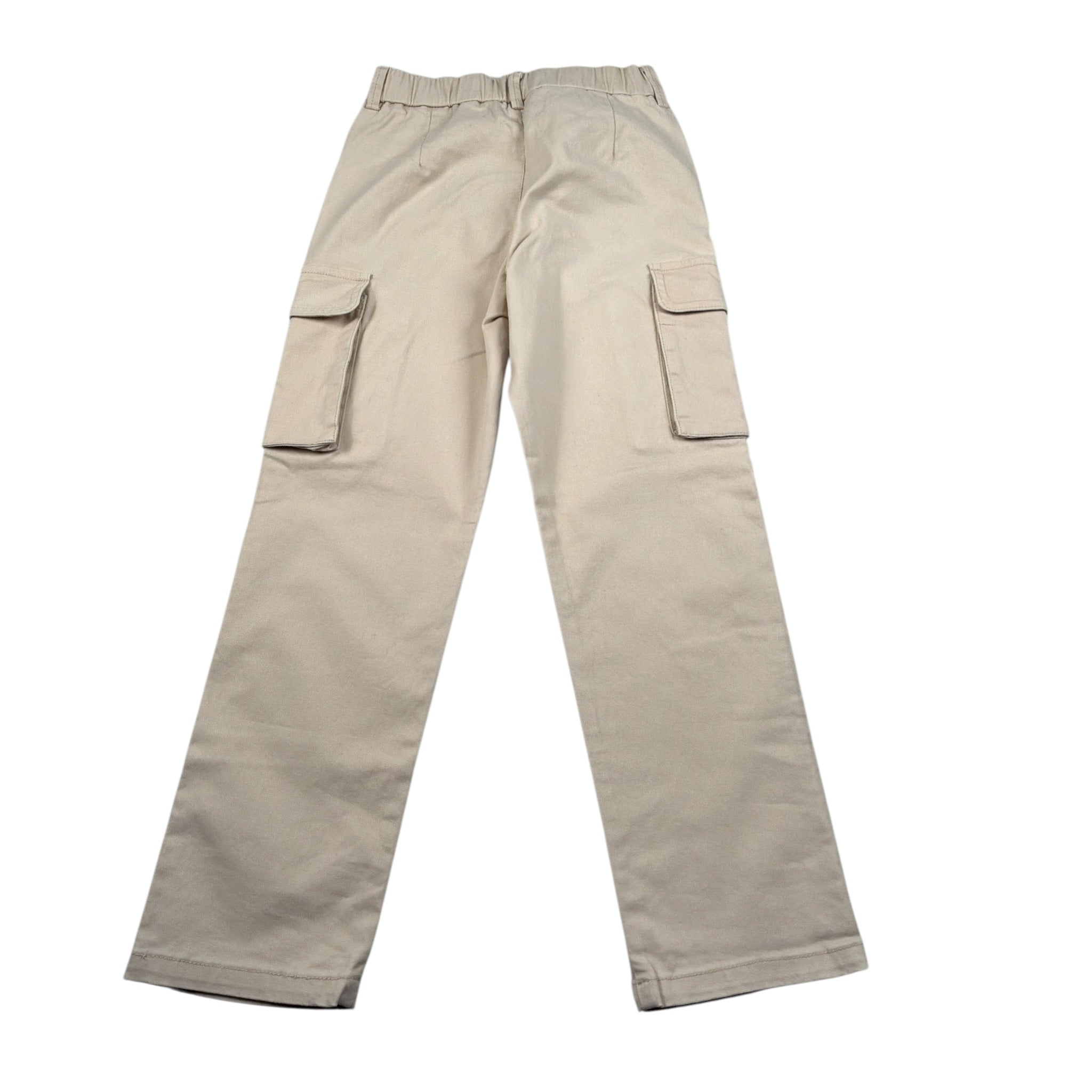 Refrigiwear Pantalone Tinta Nita con Elastico In Vita Beige per Bambino RB1304W25 BEIGE REFRIGIWEAR 