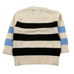 Refrigiwear Maglia Girocollo Fantasia A Righe Beige per Bambino RB1322W25 BEIGE REFRIGIWEAR 