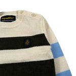 Refrigiwear Maglia Girocollo Fantasia A Righe Beige per Bambino RB1322W25 BEIGE REFRIGIWEAR 