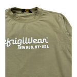 Refrigiwear Shirt Girocollo tinta unita con Logo Verde per Bambino RB1347W25 VERDE REFRIGIWEAR 