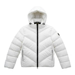 Refrigiwear Giubbino tinta unita con Cappuccio Bianco per Bambino RG1408W25XX BIANCO REFRIGIWEAR 