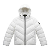 Refrigiwear Giubbino tinta unita con Cappuccio Bianco per Bambino RG1408W25XX BIANCO REFRIGIWEAR 
