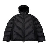 Refrigiwear Giubbino tinta unita con Cappuccio Nero per Bambino RG1408W25XX NERO REFRIGIWEAR 