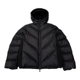 Refrigiwear Giubbino tinta unita con Cappuccio Nero per Bambina RG1408W25XXX NERO REFRIGIWEAR 