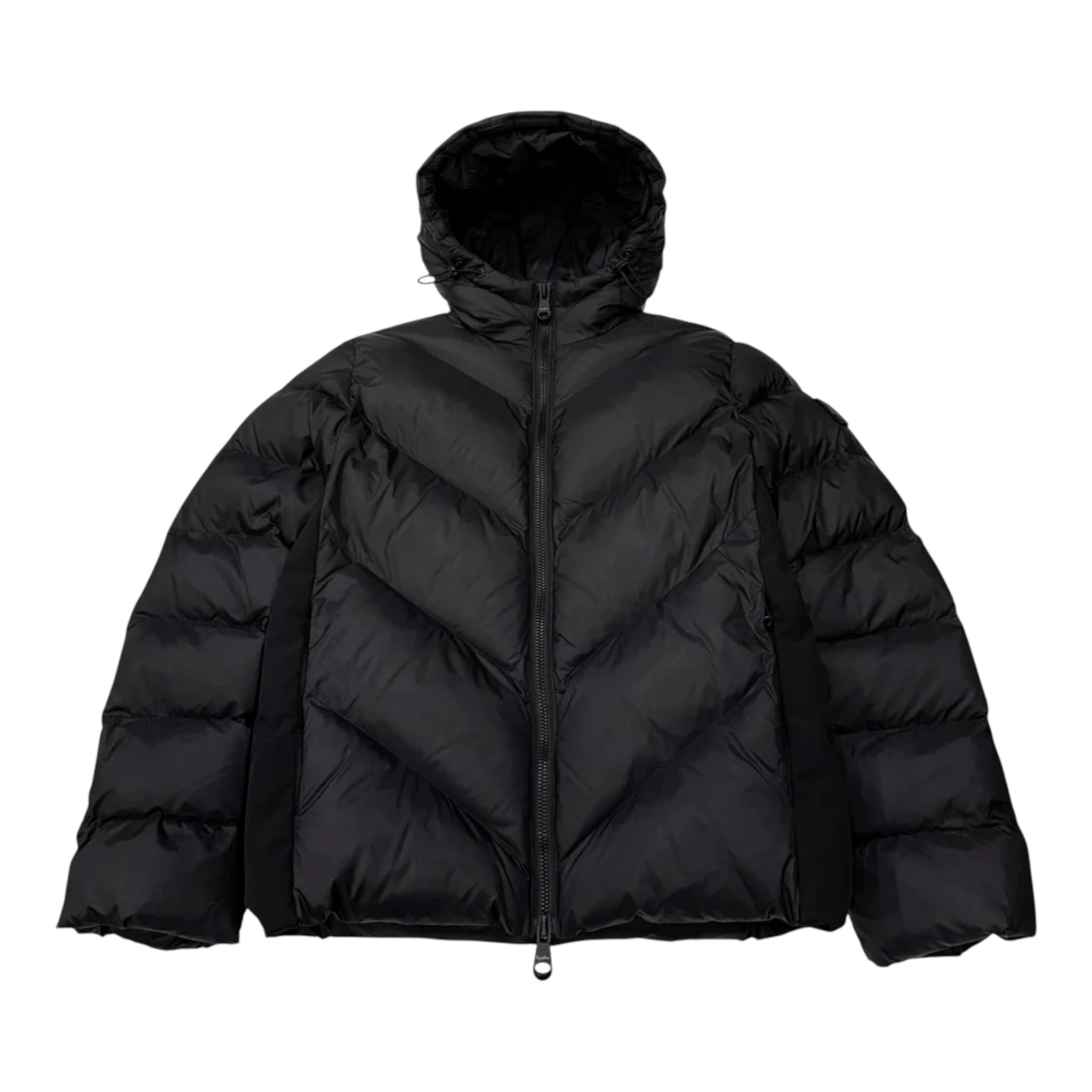 Refrigiwear Giubbino tinta unita con Cappuccio Nero per Bambina RG1408W25XXX NERO REFRIGIWEAR 