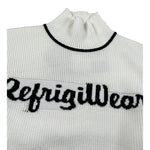 Refrigiwear Maglia Collo Alto tinta unita con Logo Panna per Bambina RG1416W25X PANNA REFRIGIWEAR 