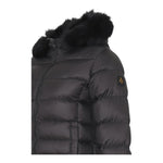 Refrigiwear Giubbino tinta unita con Cappuccio E Zip Nero per Bambina RG1419W25 NERO REFRIGIWEAR 