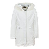 Refrigiwear Giubbino tinta unita con Cappuccio Bianco per Bambina RG1423W25 BIANCO REFRIGIWEAR 