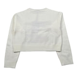 Refrigiwear Maglia Girocollo tinta unita con Stampa Panna per Bambina RG1452W25X PANNA REFRIGIWEAR 