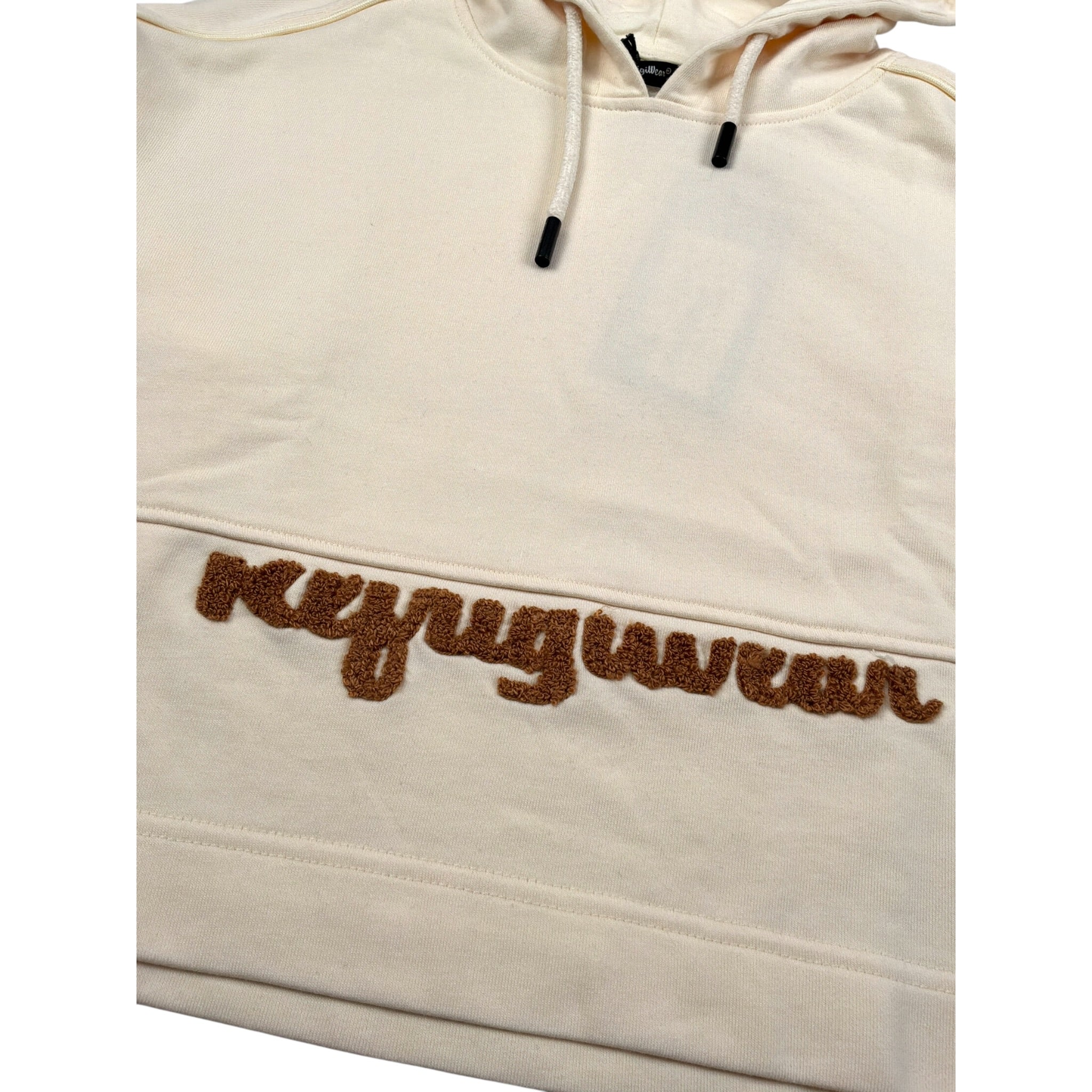 Refrigiwear Felpa Chiusa con Cappuccio tinta unita con Logo Panna per Bambina RG1457W25 PANNA REFRIGIWEAR 