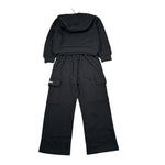 Refrigiwear Completo 2 Pezzi Felpa-Pantalone tinta unita Nero per Bambina RG1481W25 NERO REFRIGIWEAR 