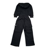 Refrigiwear Completo 2 Pezzi Felpa-Pantalone tinta unita Nero per Bambina RG1481W25X NERO REFRIGIWEAR 
