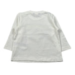 Refrigiwear Shirt Girocollo tinta unita con Stampa Bianco per Bambino RN1241W25J BIANCO REFRIGIWEAR 
