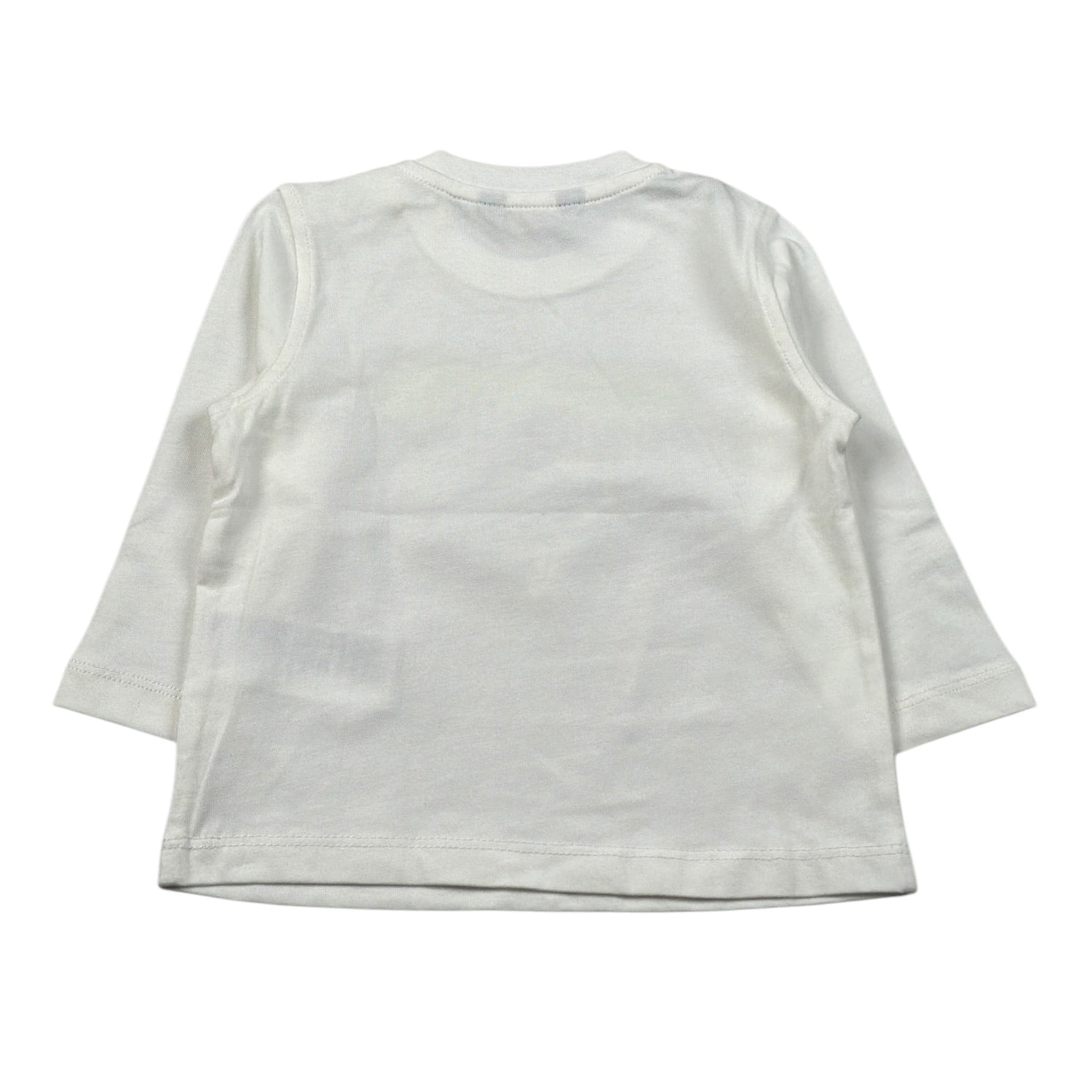 Refrigiwear Shirt Girocollo tinta unita con Stampa Bianco per Bambino RN1241W25J BIANCO REFRIGIWEAR 