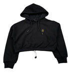 Refrigiwear Felpa Chiusa con Cappuccio tinta unita Nero per Bambina RWG911 NERO REFRIGIWEAR 