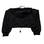 Refrigiwear Felpa Chiusa con Cappuccio tinta unita Nero per Bambina RWG911 NERO REFRIGIWEAR 