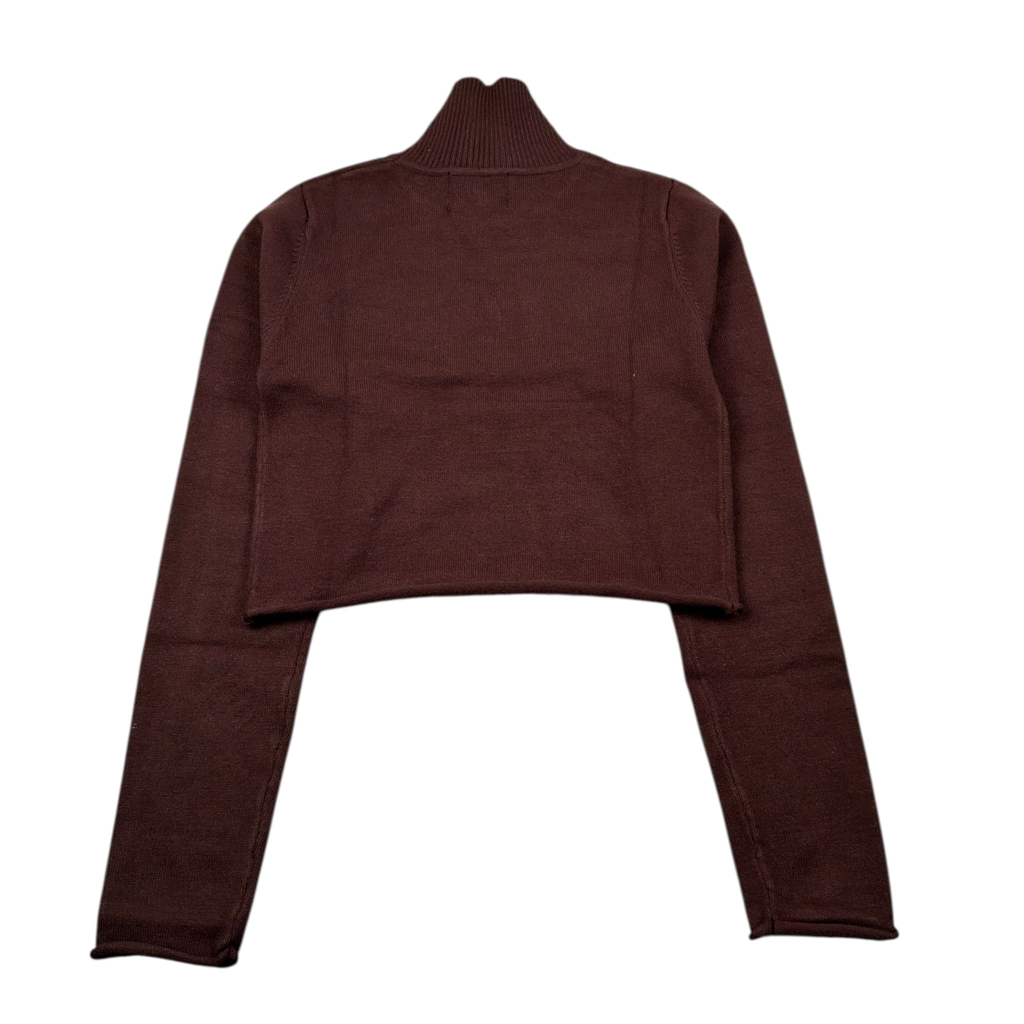Refrigiwear Maglia Collo Alto tinta unita Marrone per Bambina RWG925 MARRONE REFRIGIWEAR 