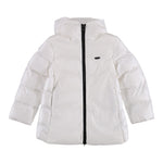 Refrigiwear Giubbino tinta unita con Cappuccio Bianco per Bambina RWG964 BIANCO REFRIGIWEAR 