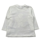 Refrigiwear Shirt Girocollo tinta unita con Stampa Bianco per Neonato RWN816 BIANCO REFRIGIWEAR 