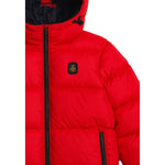 Refrigiwear Giubbino tinta unita con Cappuccio Rosso per Neonato RWN822 ROSSO REFRIGIWEAR 