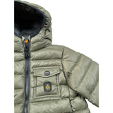 Refrigiwear Giubbino tinta unita con Cappuccio Verde per Neonato RWN824 VERDE REFRIGIWEAR 