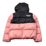 Refrigue Giubbino tinta unita con Zip Nero/Rosa per Bambina 2831O000031JXX NERO/ROSA REFRIGUE 