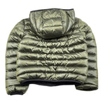 Refrigue Giubbino tinta unita con Cappuccio E Zip Reversibile Nero/Verde per Bambino 2831O000032 NERO/VERDE REFRIGUE 