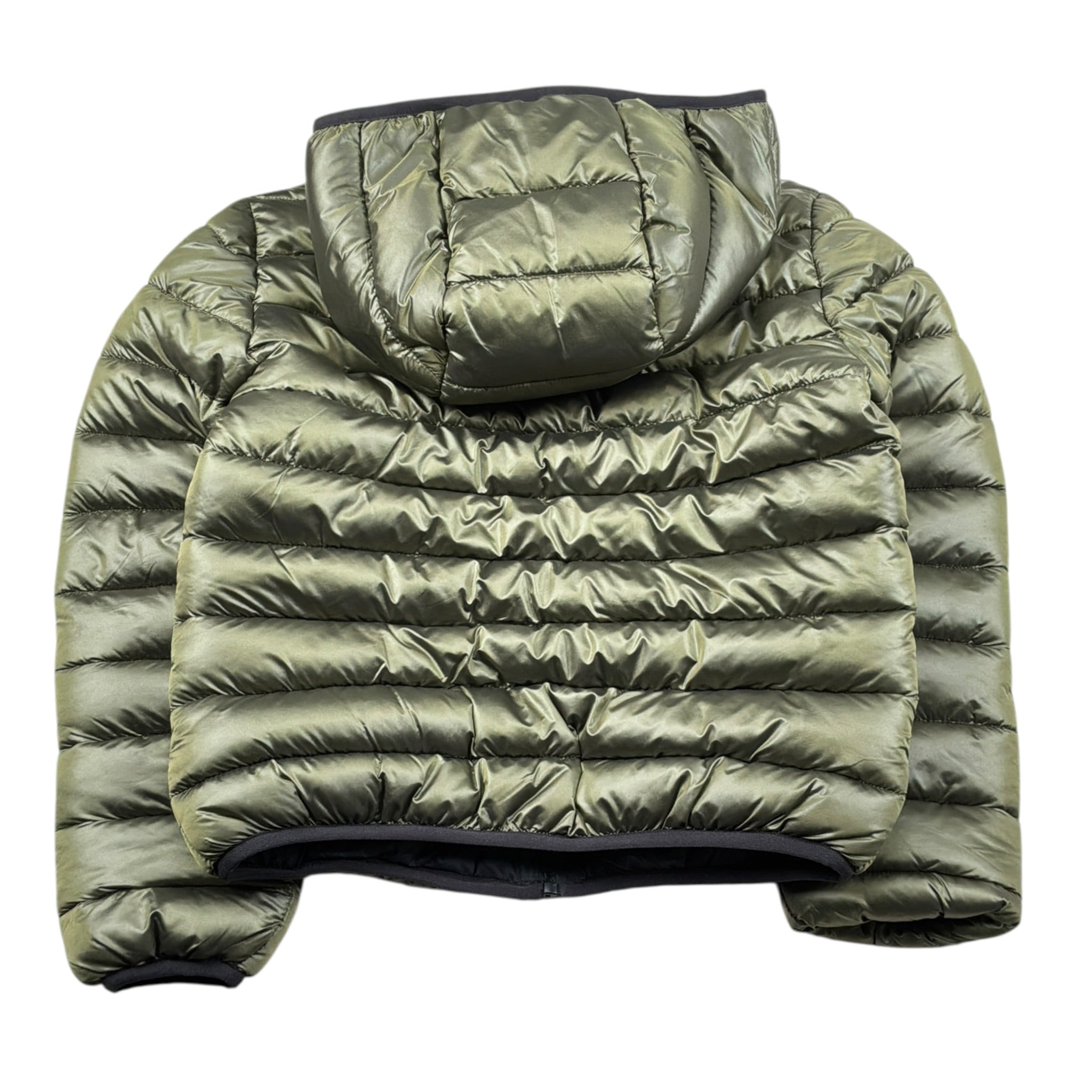 Refrigue Giubbino tinta unita con Cappuccio E Zip Reversibile Nero/Verde per Bambino 2831O000032 NERO/VERDE REFRIGUE 