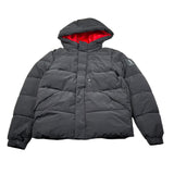 Refrigue Giubbino tinta unita con Cappuccio E Zip Nero per Bambino 2831O00029X NERO REFRIGUE 