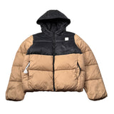 Refrigue Giubbino Bicolore con Cappuccio Nero/Beige per Bambino 2841O00038 NERO/BEIGE REFRIGUE 