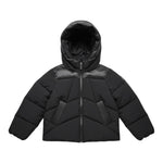 Refrigue Giubbino tinta unita con Zip E Cappuccio Nero per Bambino 2841O00046 NERO REFRIGUE 