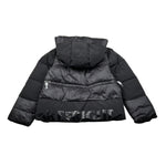 Refrigue Giubbino tinta unita con Zip E Cappuccio Nero per Bambino 2841O00046 NERO REFRIGUE 