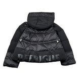 Refrigue Giubbino tinta unita con Zip E Cappuccio Nero per Bambino 2841O00046X NERO REFRIGUE 