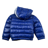 Refrigue Giubbino tinta unita con Zip Cappuccio Cobalto per Neonato 2871O00011 COBALTO REFRIGUE 