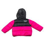 Refrigue Giubbino Bicolore con Cappuccio Fuxia per Neonata 2881O0015 FUXIA REFRIGUE 