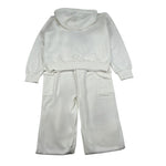 Refrigiwear Completo 2 Pezzi Felpa-Pantalone tinta unita Bianco per Bambina RG1481W25X BIANCO REFRIGIWEAR 