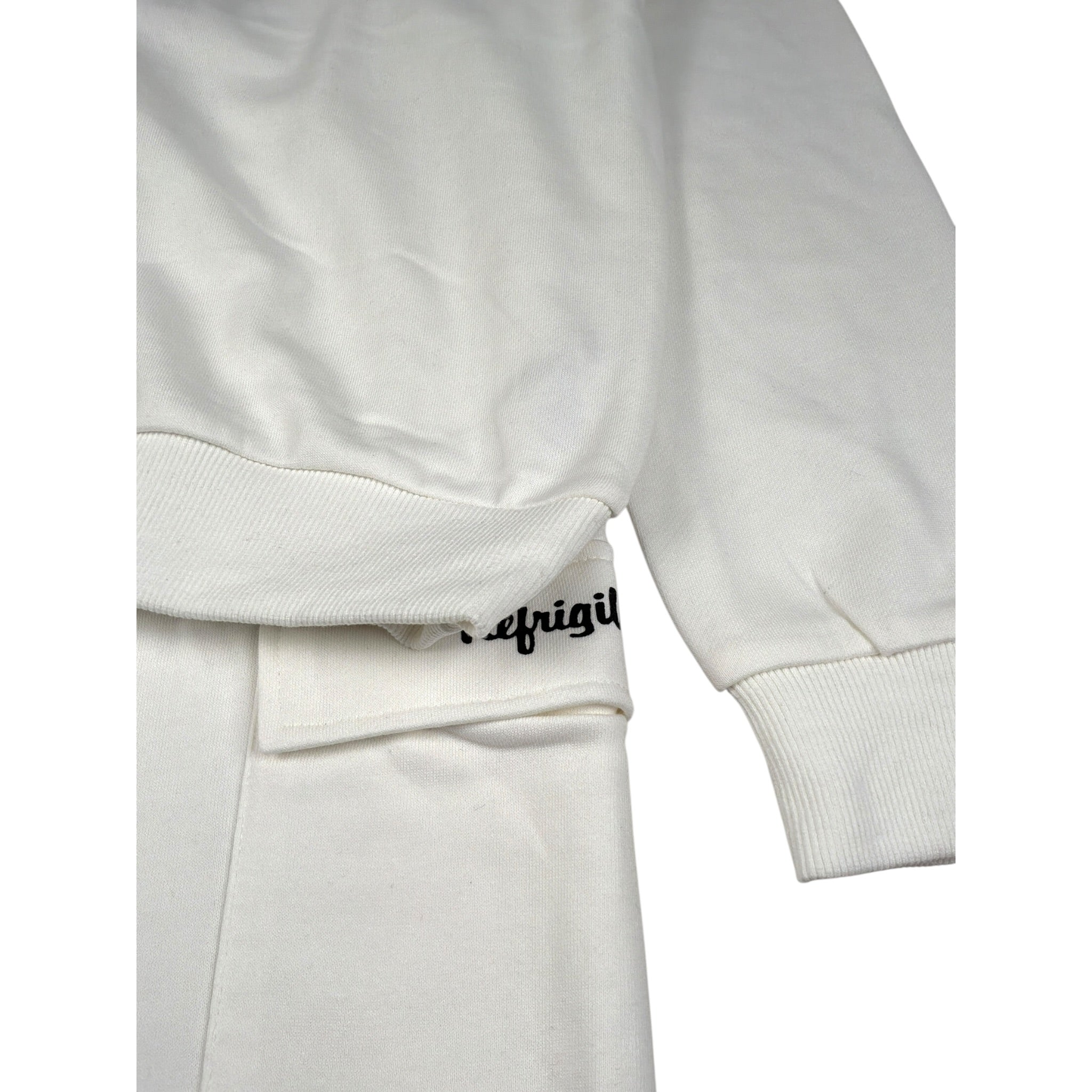 Refrigiwear Completo 2 Pezzi Felpa-Pantalone tinta unita Bianco per Bambina RG1481W25X BIANCO REFRIGIWEAR 