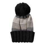 Regina By Angela Maffei Cappello Bicolore con Pon Pon Grigio per Bambino I60427 GRIGIO REGINA BY ANGELA MAFFEI 