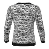 Relish Cardigan Bicolore Logato Bianco/Nero per Bambina RGP2402637 BIANCO/NERO RELISH 