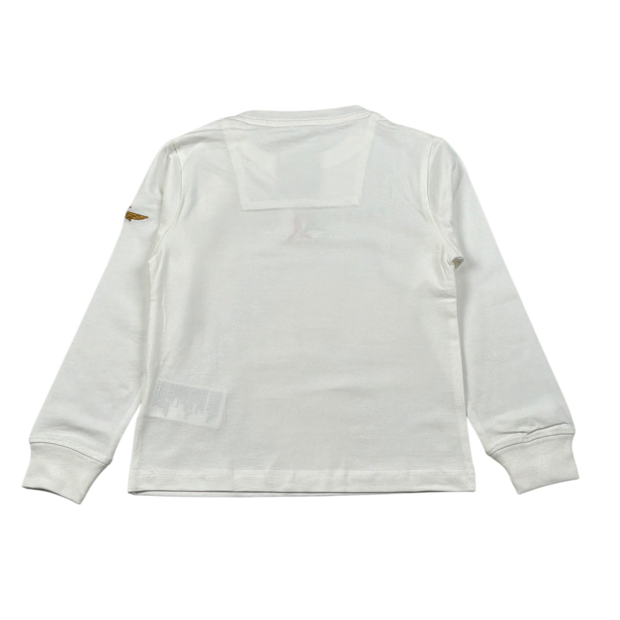 Replay Shirt Girocollo tinta unita con Stampa Bianco per Bambino 252TS0042AJ BIANCO REPLAY 