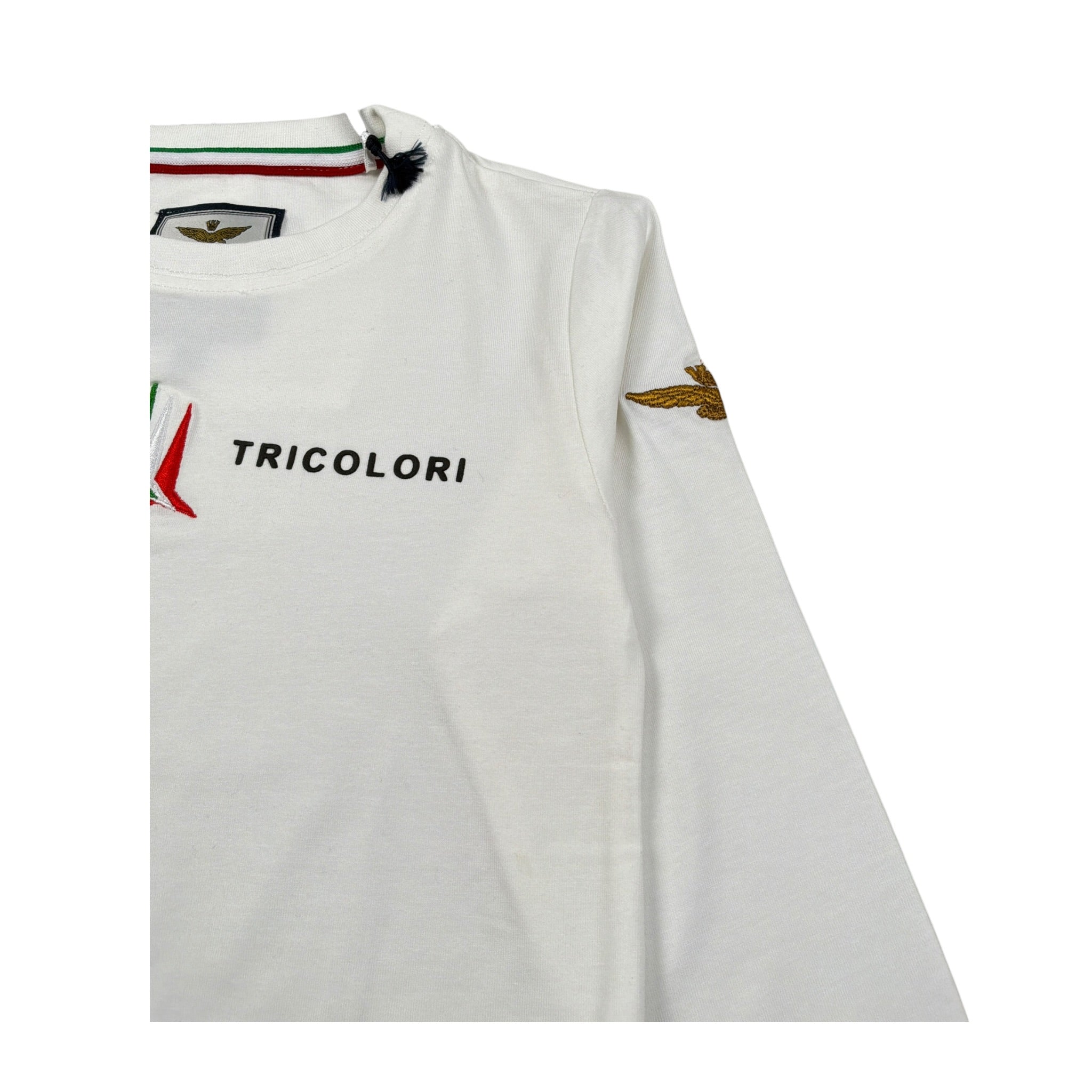 Replay Shirt Girocollo tinta unita con Stampa Bianco per Bambino 252TS0042AJ BIANCO REPLAY 