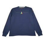 Replay Shirt Girocollo tinta unita con Stampa Blu per Bambino 252TS0042AJ BLU REPLAY 