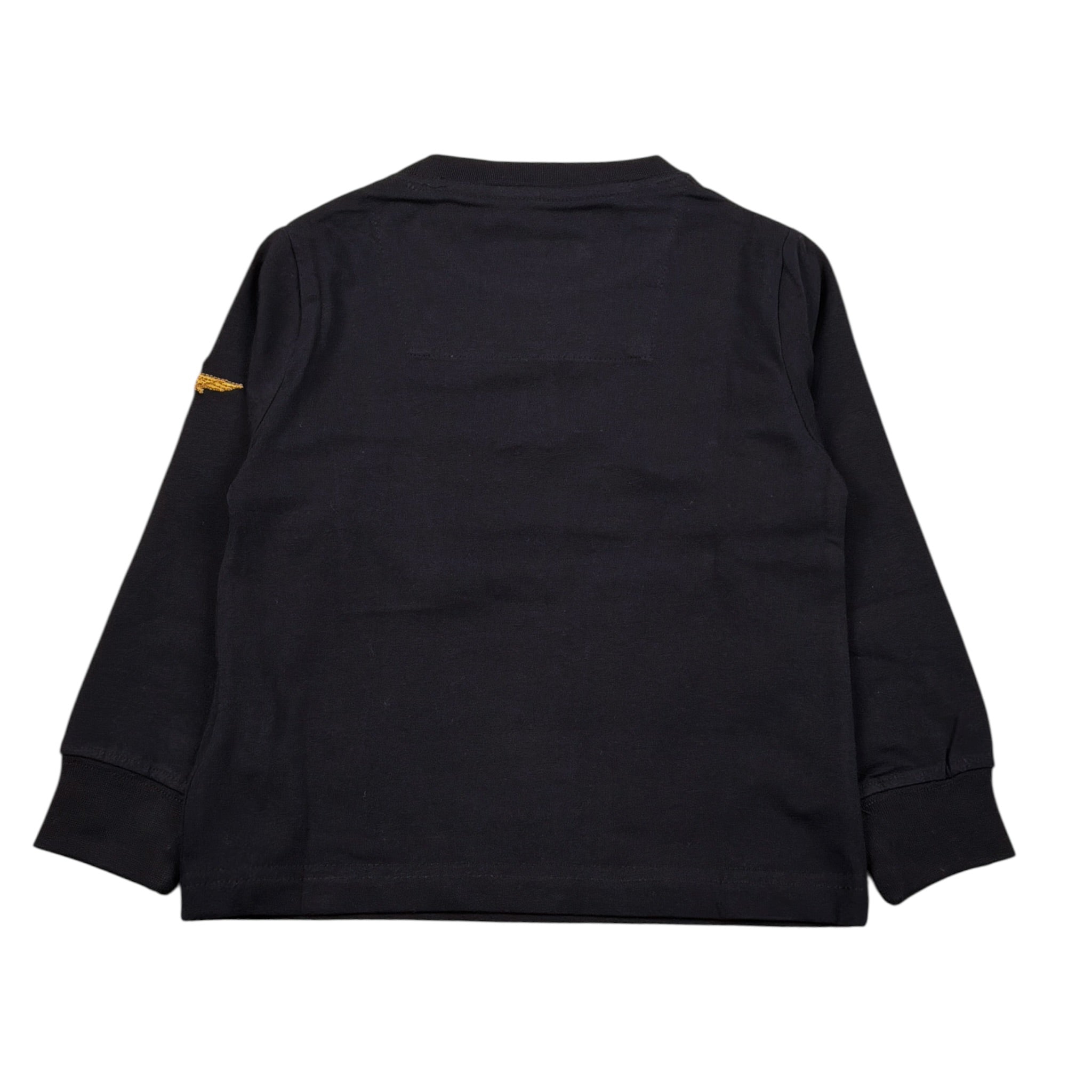 Replay Shirt Girocollo tinta unita con Stampa Nero per Neonato 252TS0042A NERO REPLAY 