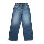 Replay Jeans tinta unita con Girovita Regolabile Blu per Bambino SB9Z1 BLU REPLAY 