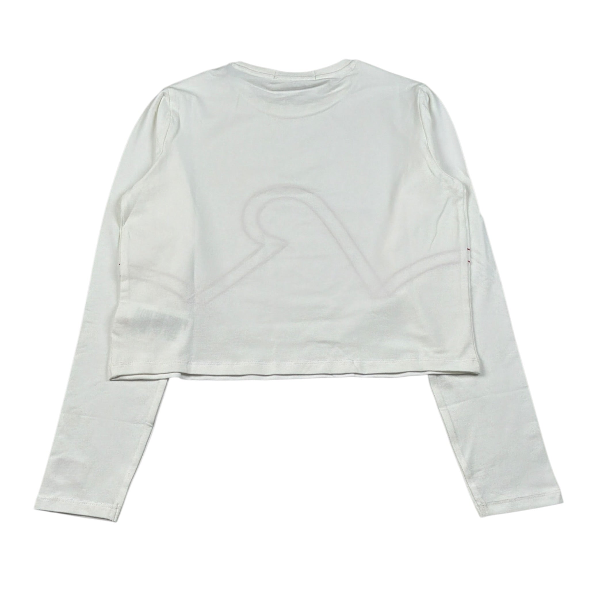 Replay Shirt Girocollo tinta unita Bianco per Bambina SG7147 BIANCO REPLAY 