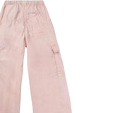 Replay Pantalone tinta unita con Elastico Rosa per Bambina SG9423 ROSA REPLAY 