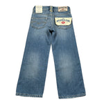 Replay Jeans tinta unita con Girovita Regolabile Azzurro per Bambino SG9Z1 AZZURRO REPLAY 