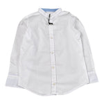 Ronnie Kay Camicie tinta unita con Colletto Coreano Bianco per Neonato RK1333N BIANCO RONNIE KAY 