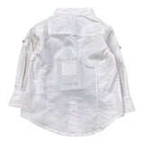 Ronnie Kay Camicie tinta unita con Colletto Coreano Bianco per Neonato RK1641 BIANCO RONNIE KAY 